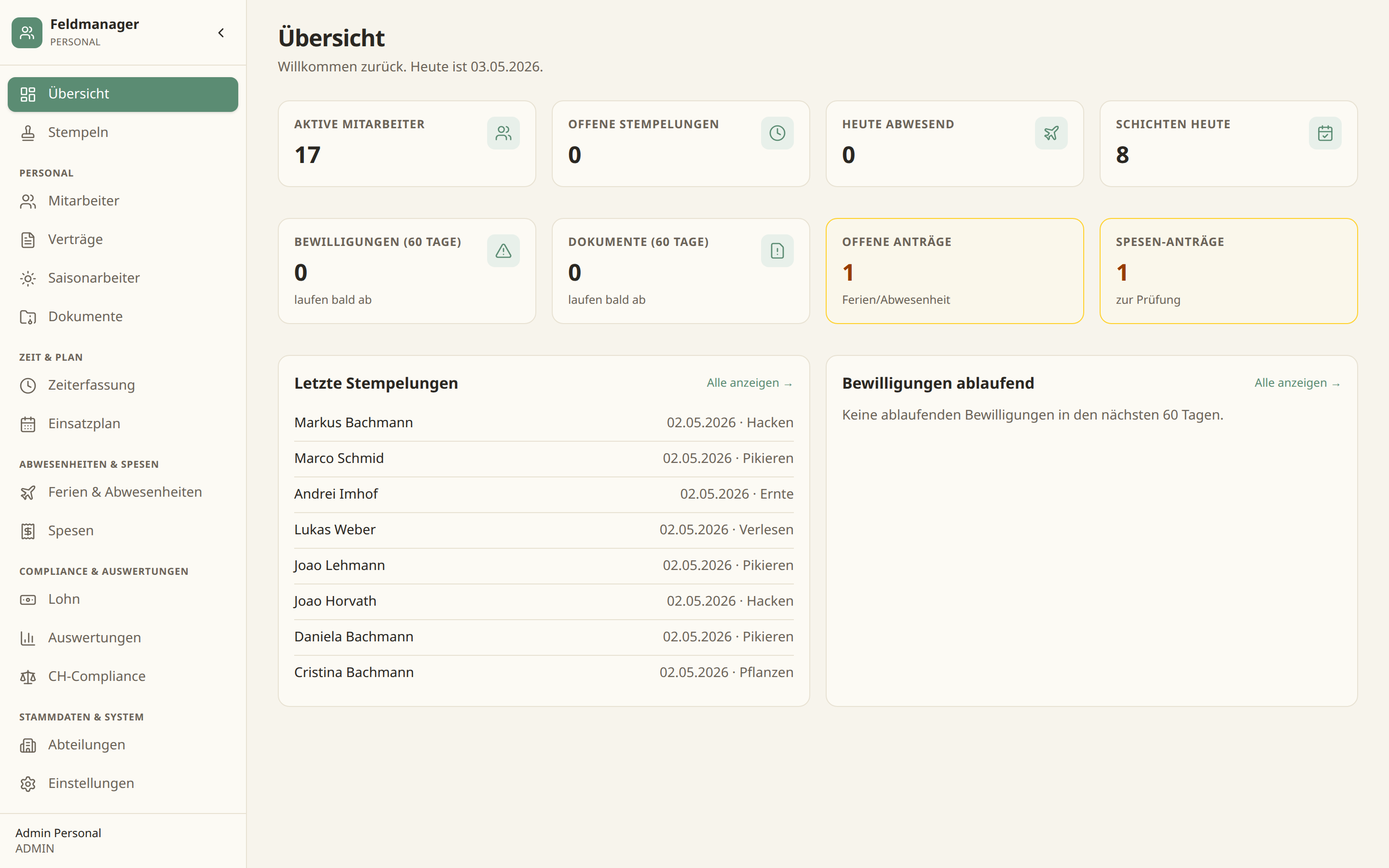 Personal Dashboard